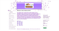 Desktop Screenshot of katzpediatrics.com